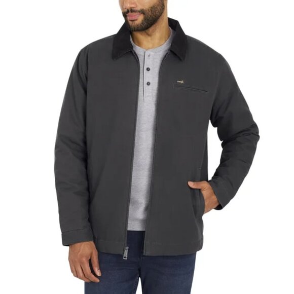 Wrangler Men's Workwear Jacket, Gray - Picture 3 of 10